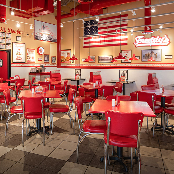Freddy's franchise interior